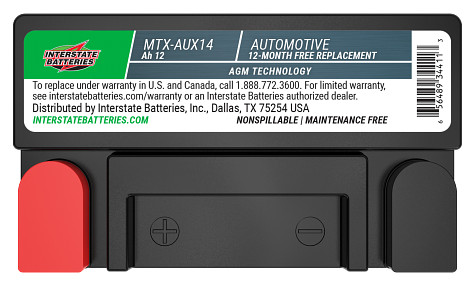 MTX-AUX14 Battery